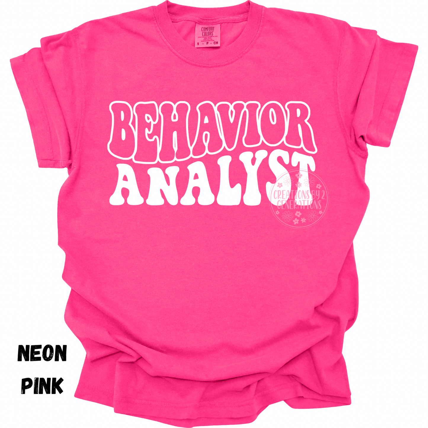 BEHAVIOR ANALYST WHITE PREORDER