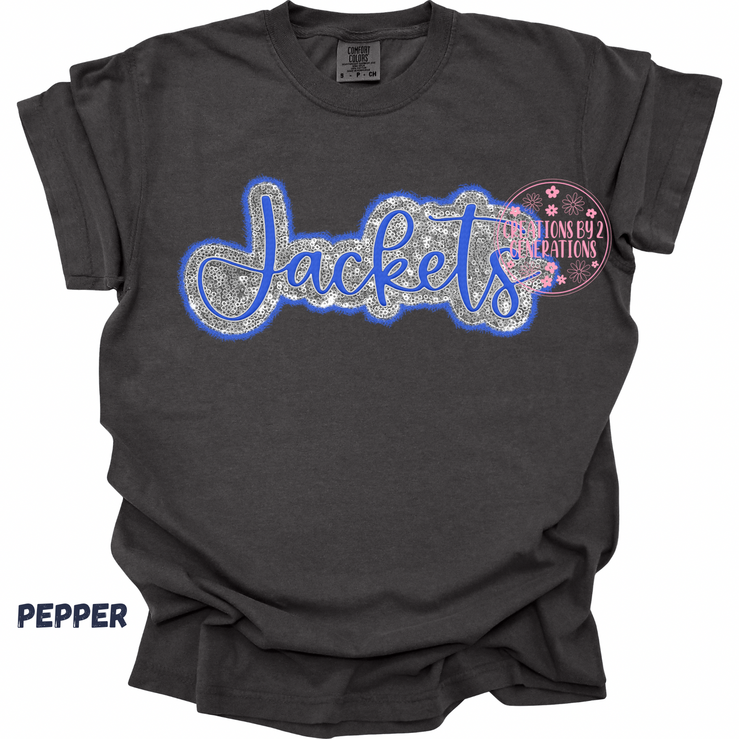 JACKETS FAUX SEQUINS