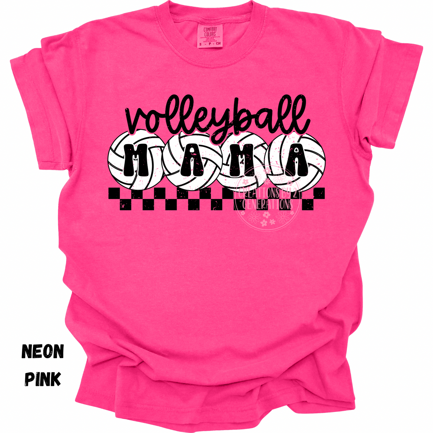 VOLLEYBALL MAMA DISTRESSED PREORDER