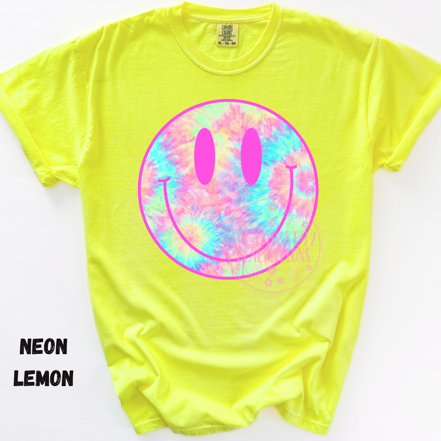 TIE DYE SMILEY FACE PREORDER