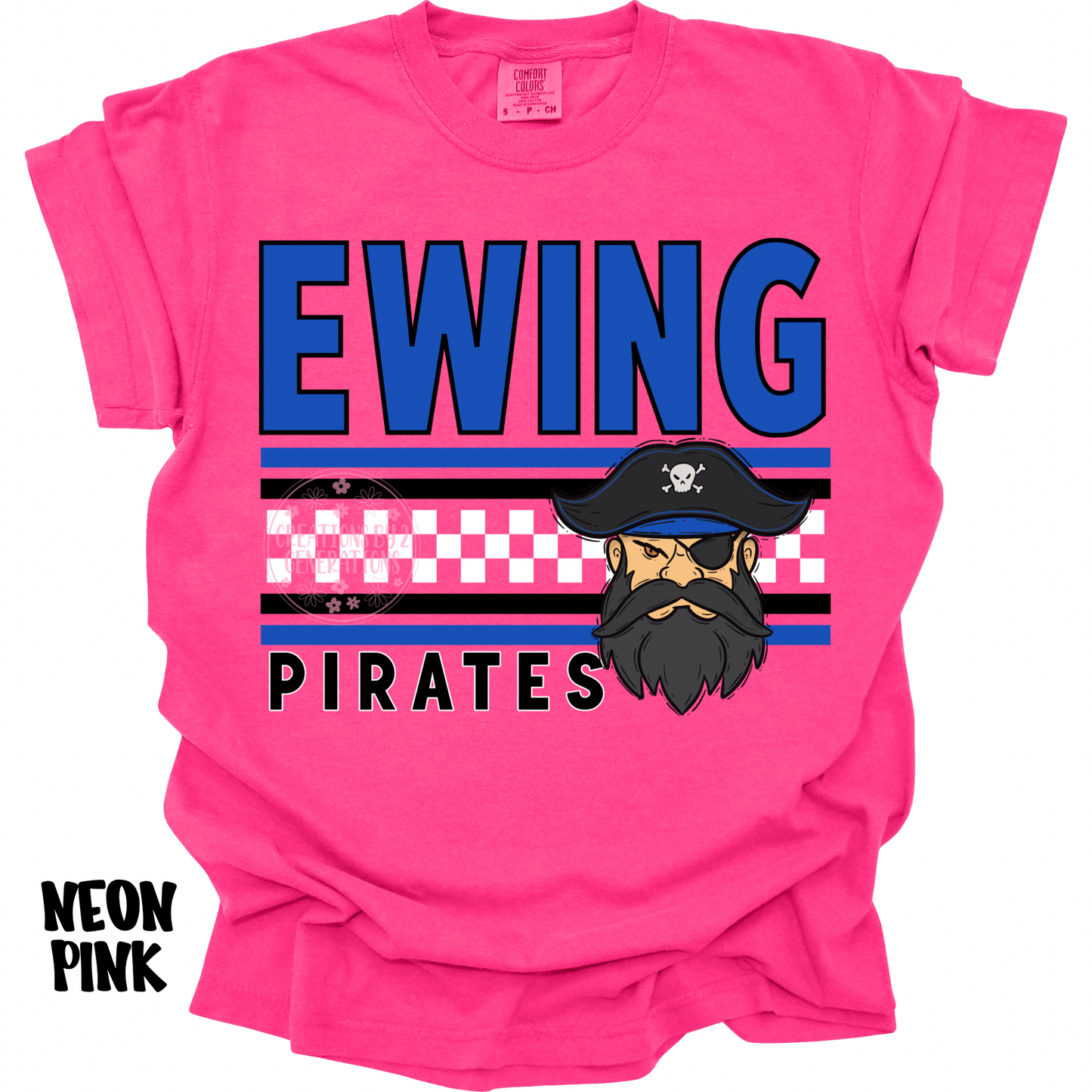 EWING PIRATES WITH WHITE CHECKERED PREORDER