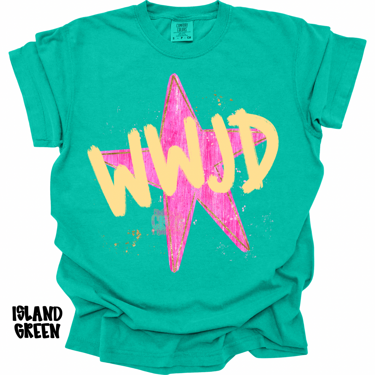 WWJD WITH PINK STAR PREORDER