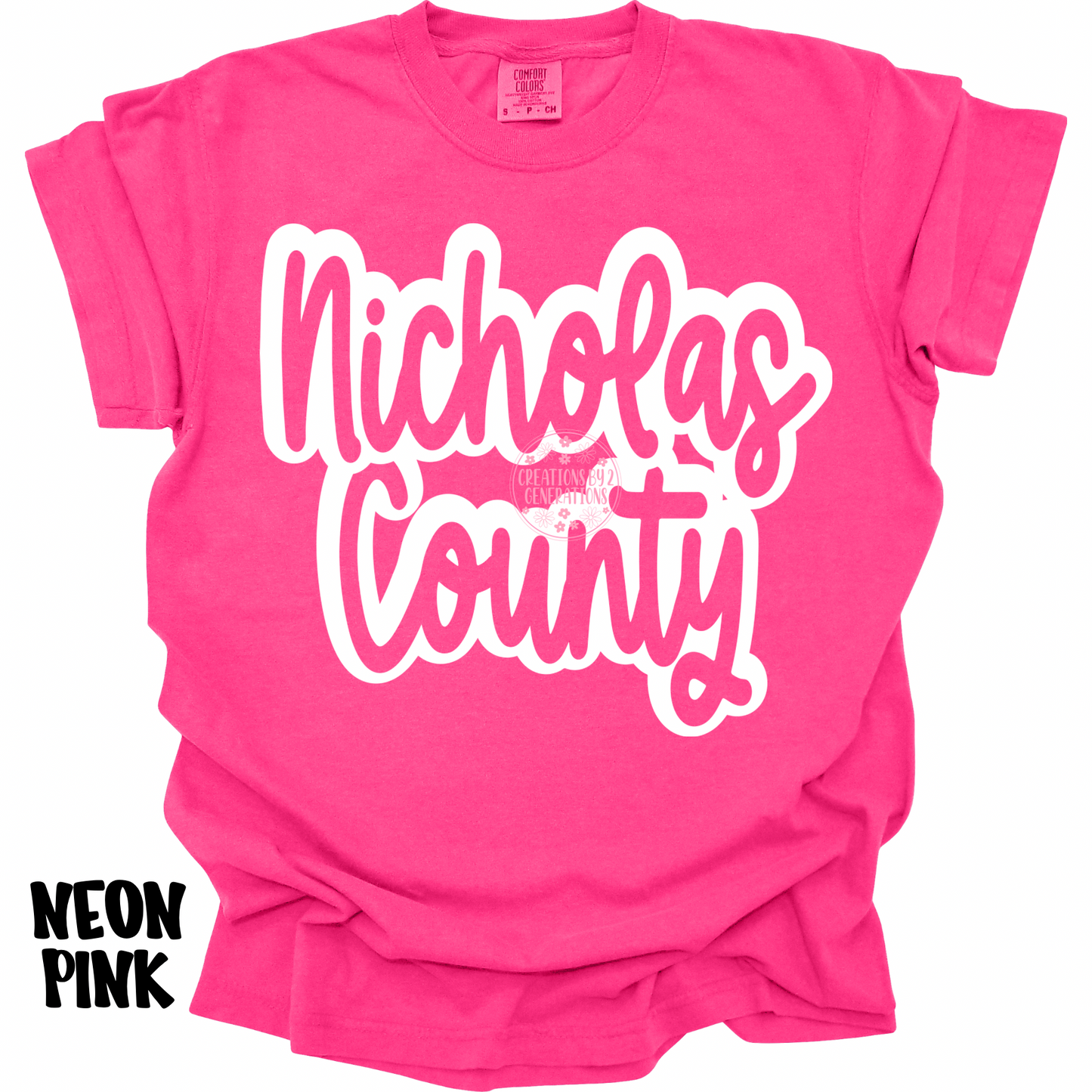 NICHOLAS COUNTY WHITE OUTLINE PREORDER