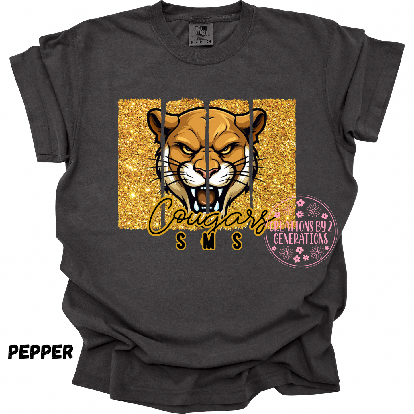 SMS COUGARS FAUX GLITTER PREORDER
