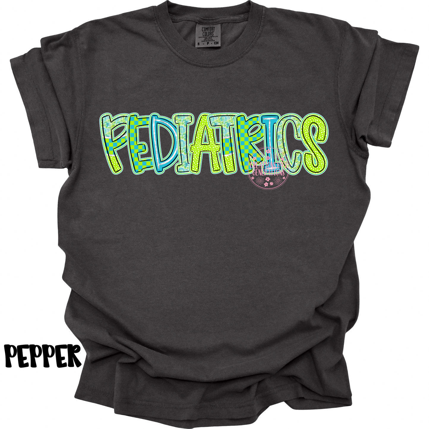 PEDIATRICS LIME/BLUE PREORDER