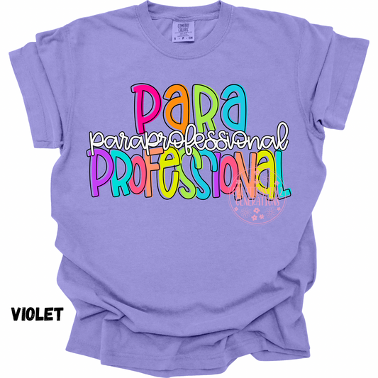 PARA PROFESSIONAL COLORFUL PREORDER