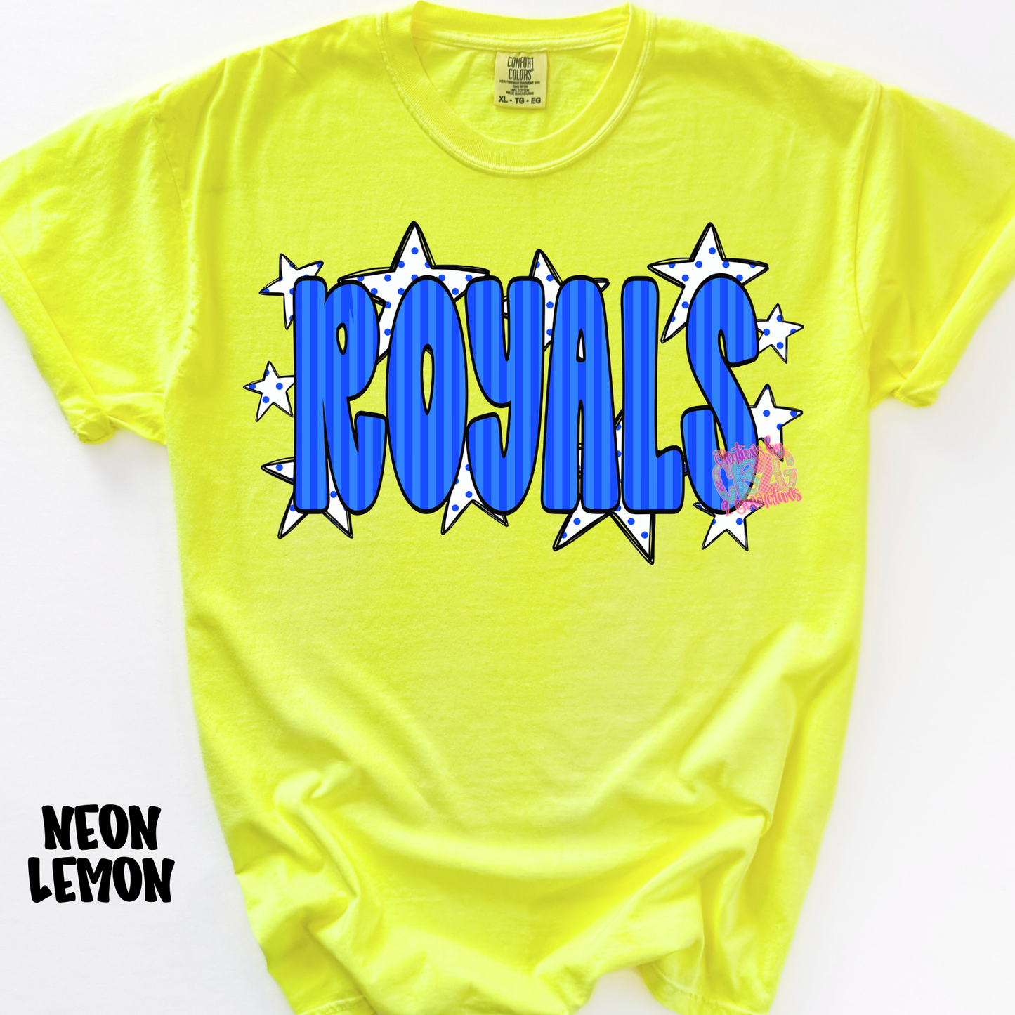 ROYALS BLUE STRIPES WITH STARS PREORDER