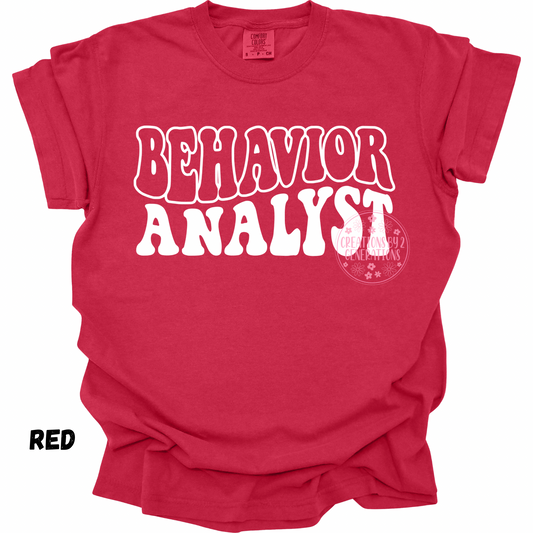 BEHAVIOR ANALYST WHITE PREORDER