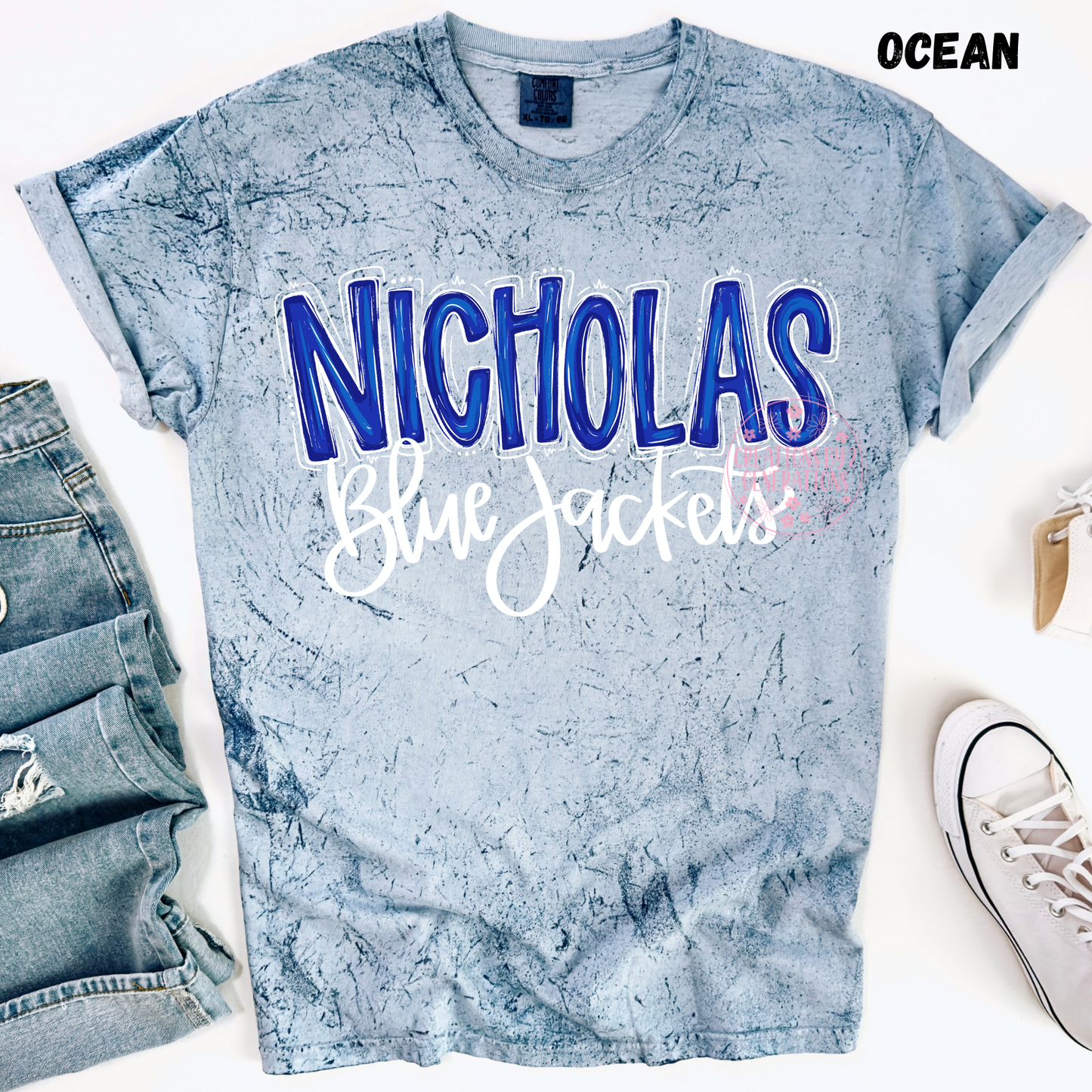 NICHOLAS BLUE JACKETS SKETCH PREORDER