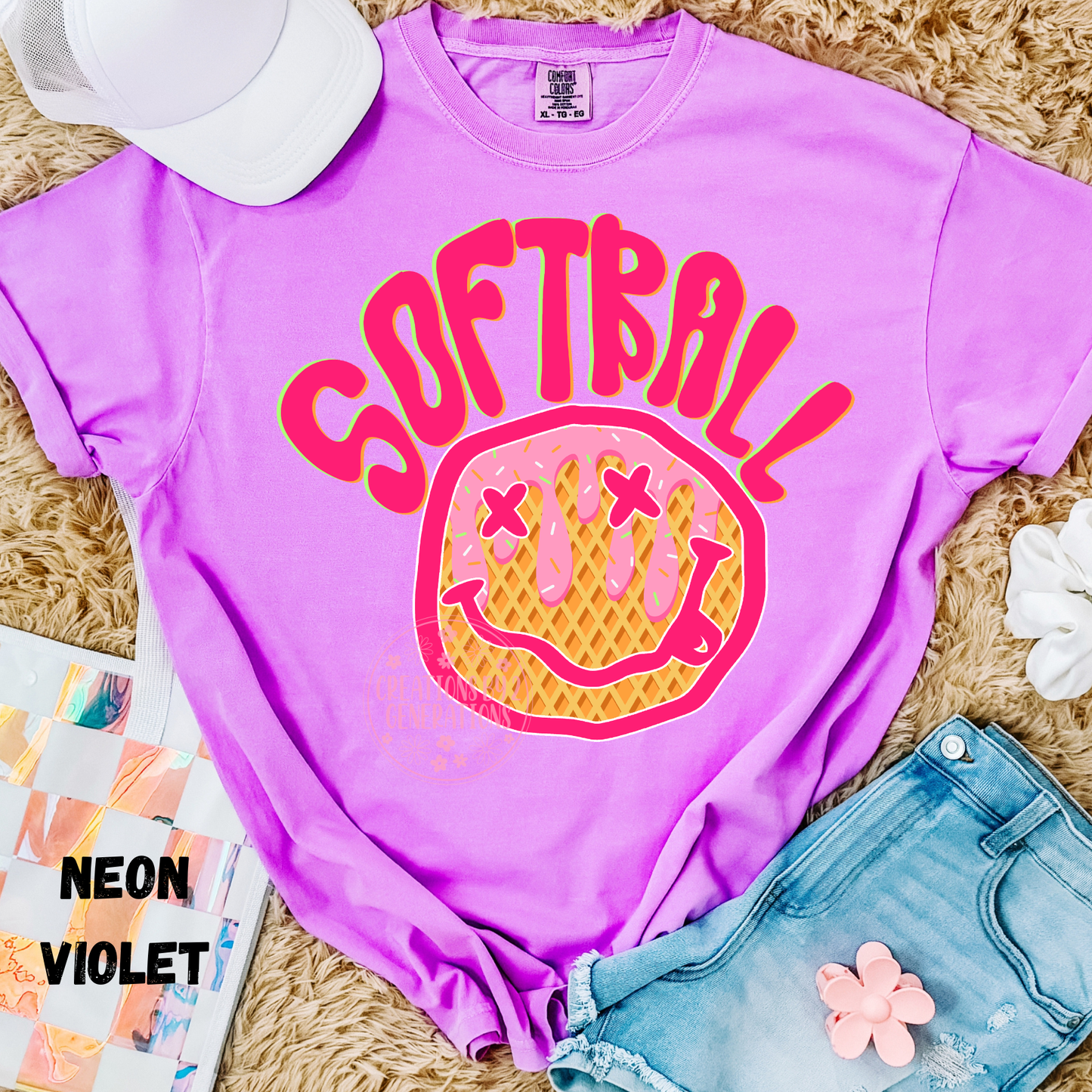 SOFTBALL DRIP WITH FACE PREORDER