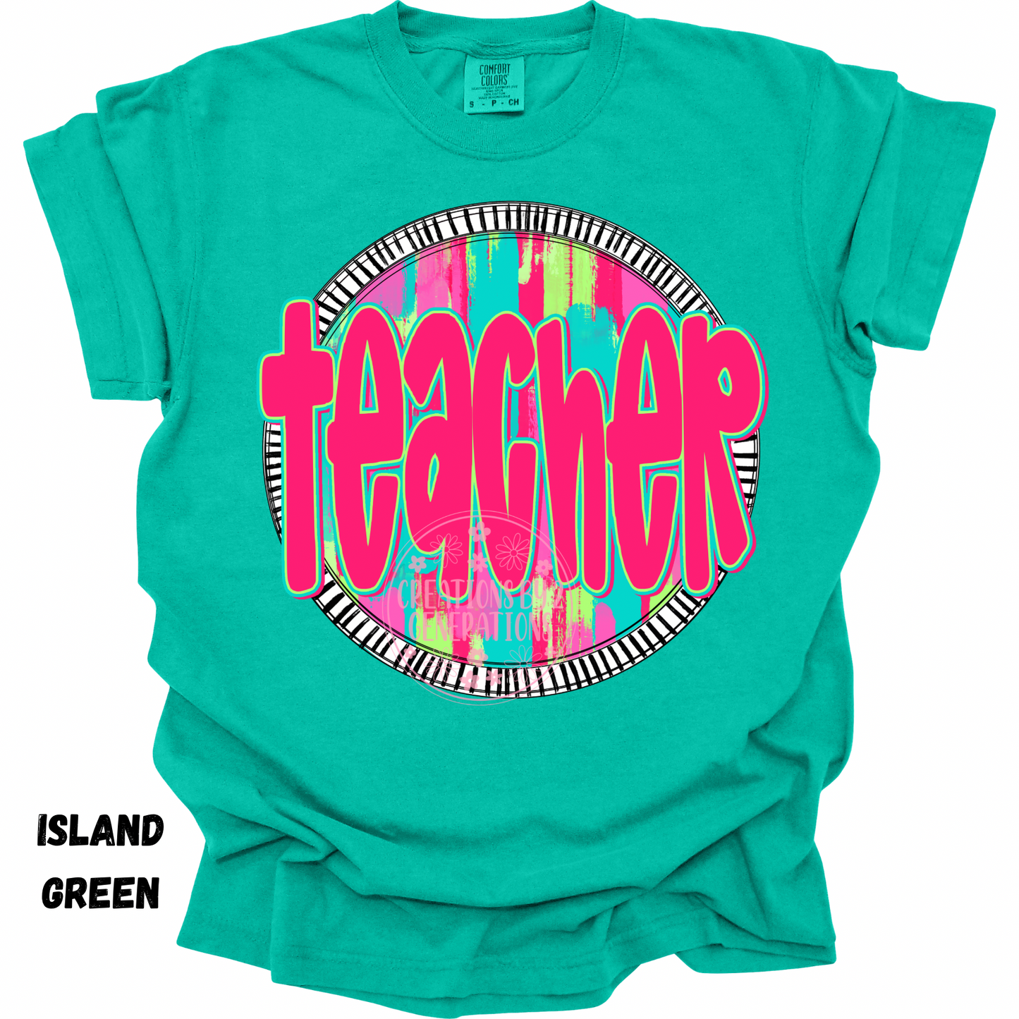 TEACHER NEON CIRCLE PREORDER