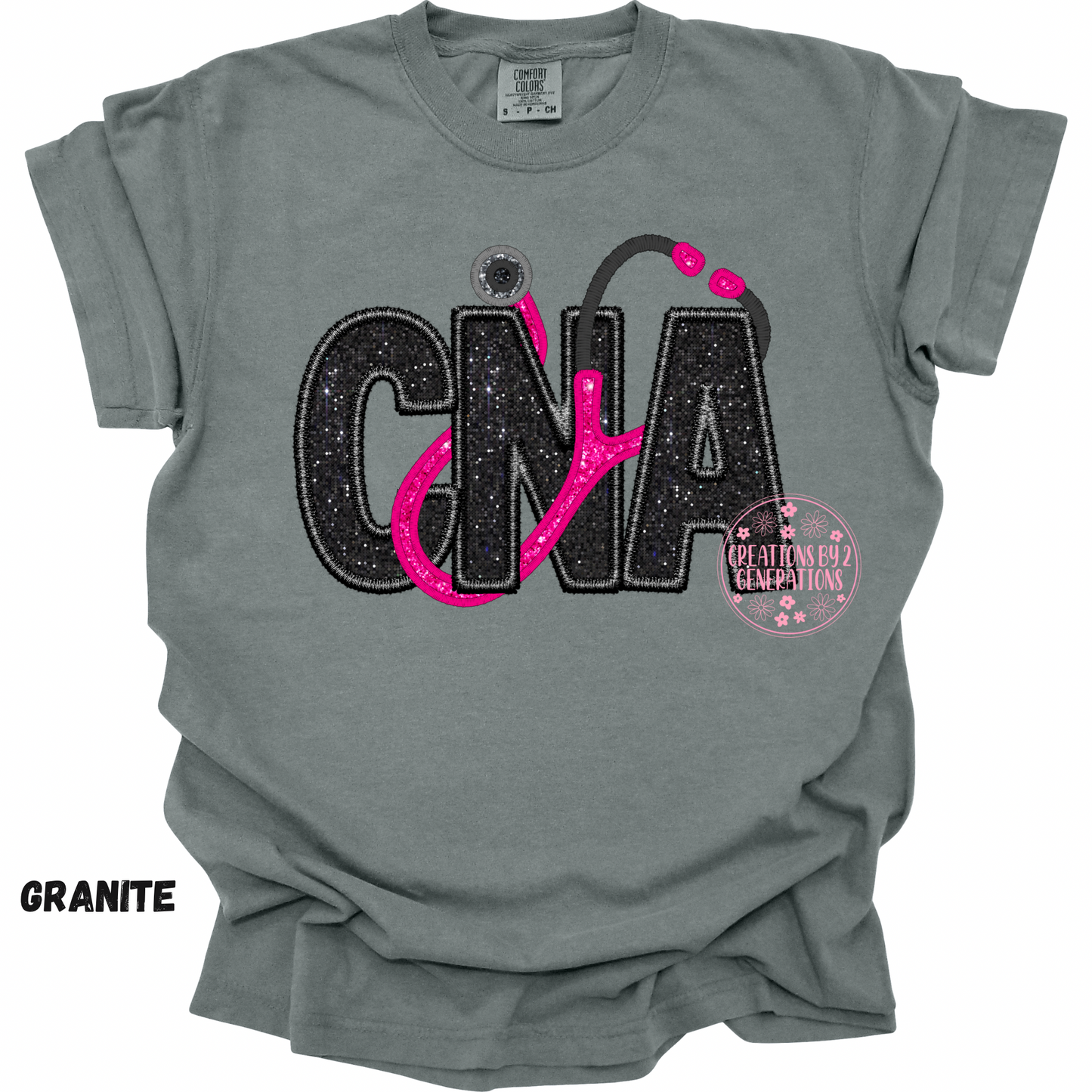 CNA FAUX GLITTER EMBROIDERY PREORDER