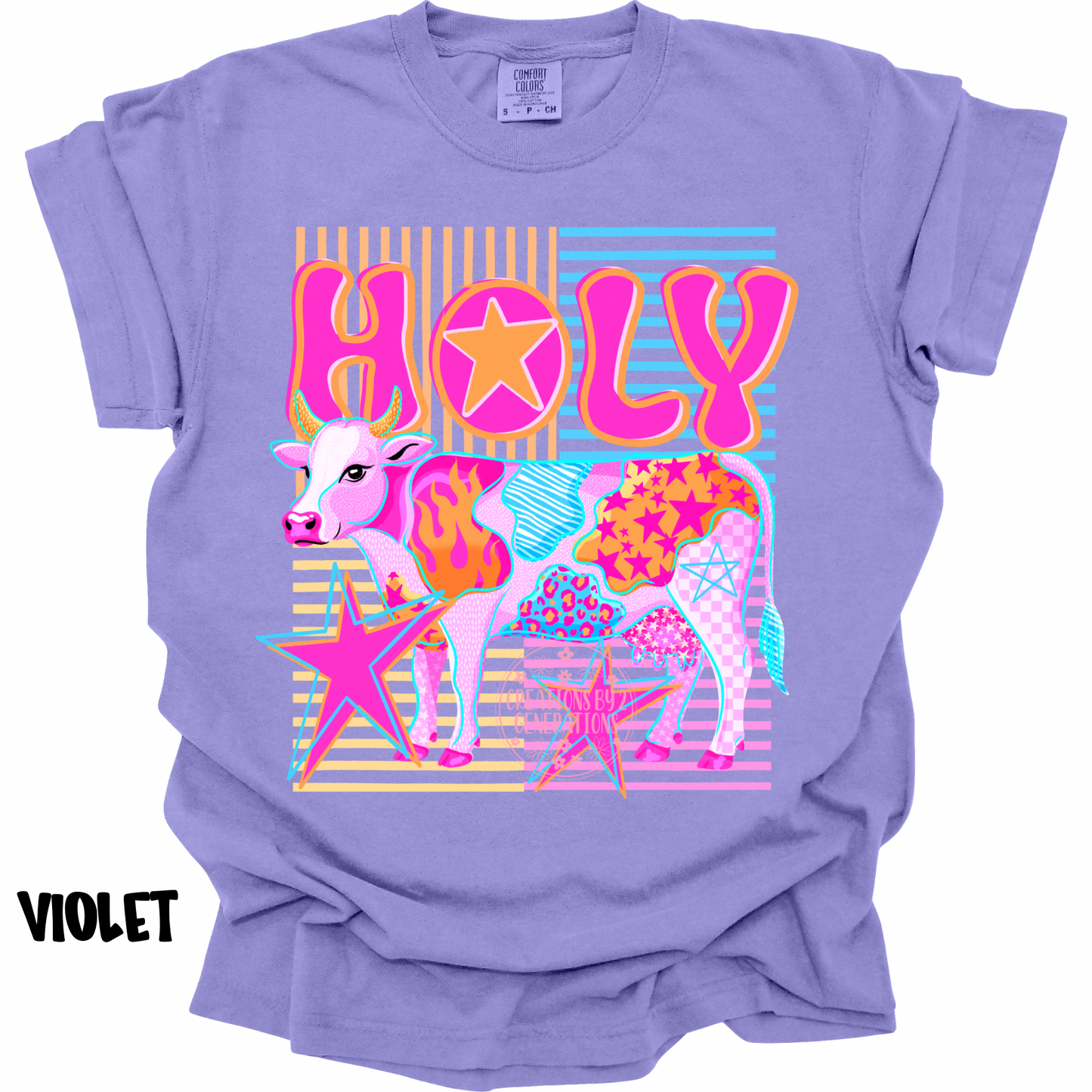 HOLY COW COLORFUL STRIPES/STARS PREORDER
