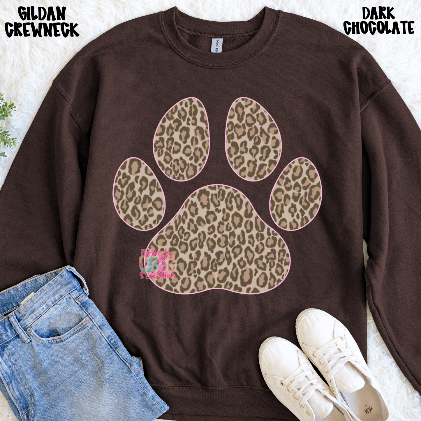 LEOPARD PAW SWEATSHIRT PREORDER