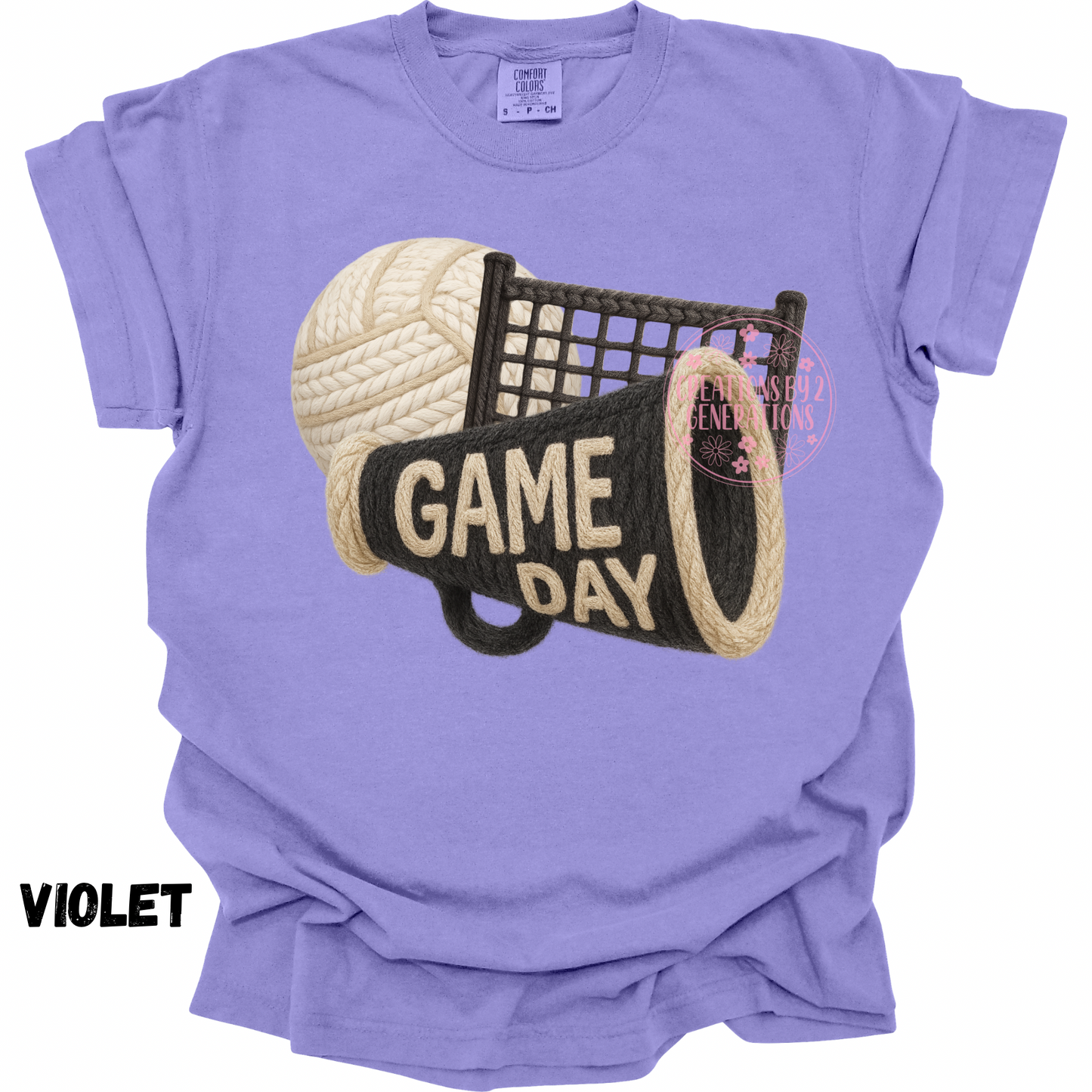 GAME DAY VOLLEYBALL FAUX YARN PREORDER