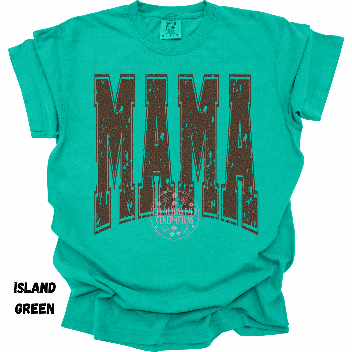 DISTRESSED LEOPARD MAMA PREORDER