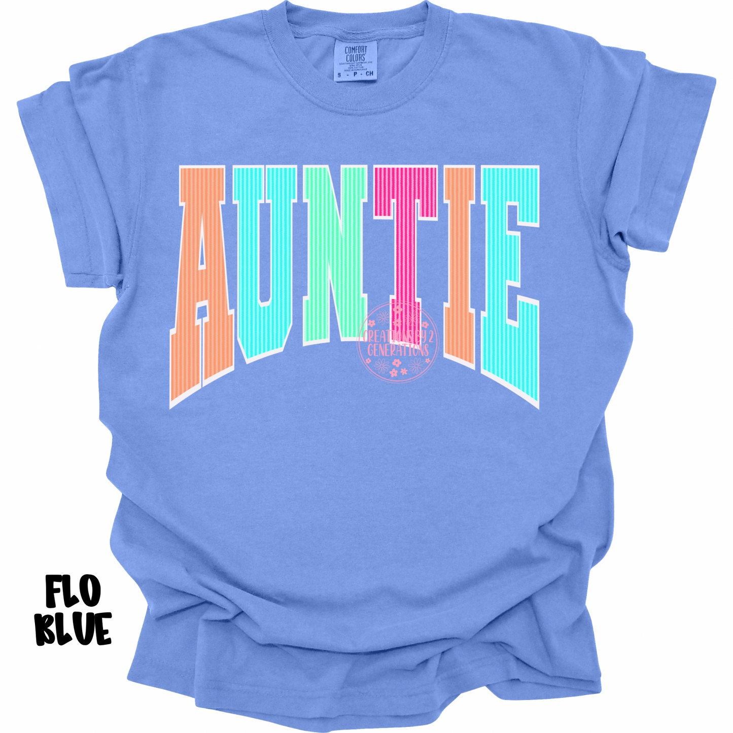 AUNTIE MULTICOLORED VARSITY PREORDER