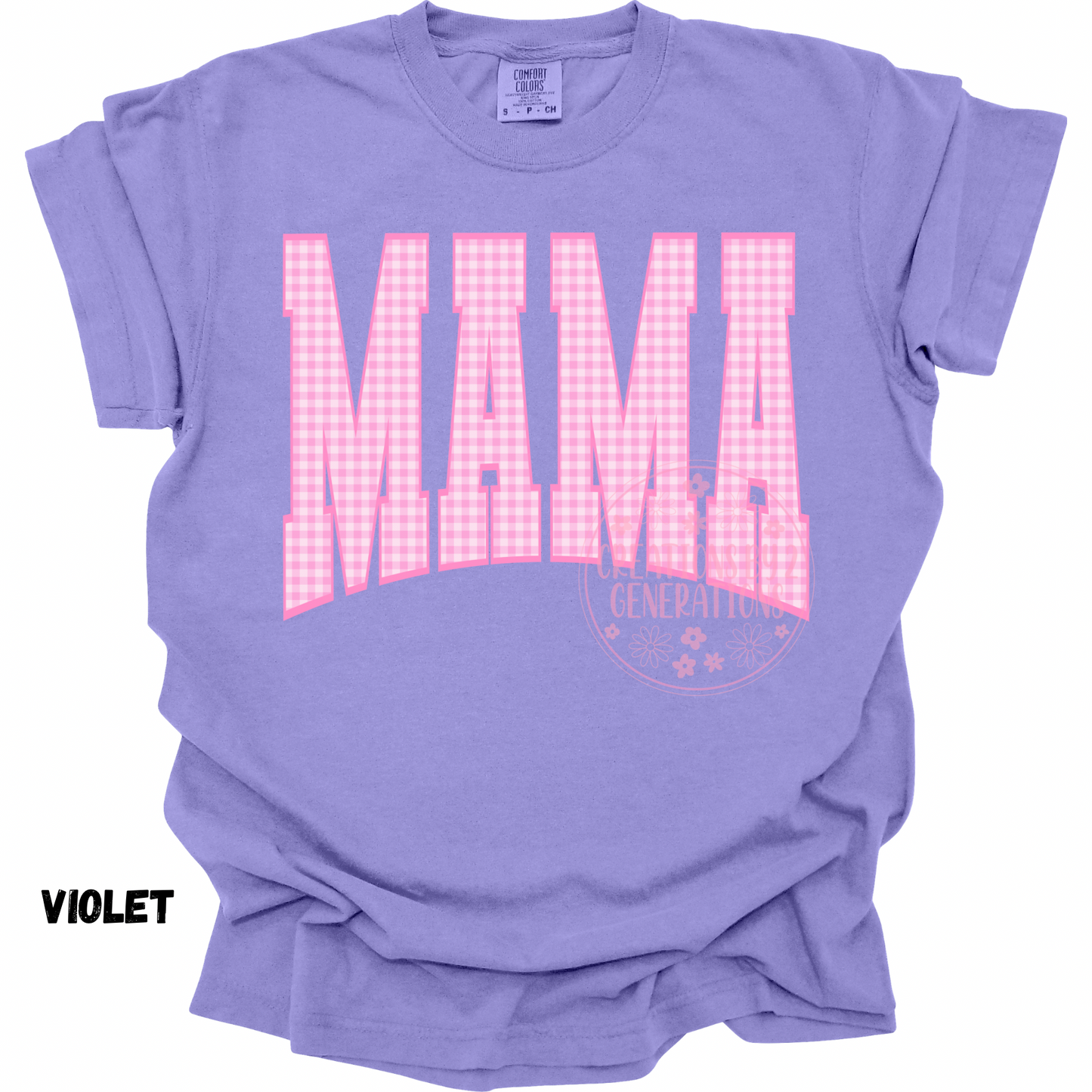 MAMA PINK GINGHAM PREORDER