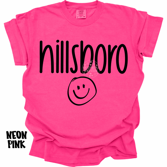 HILLSBORO WITH SMILEY FACE BLACK PREORDER (YOUTH)