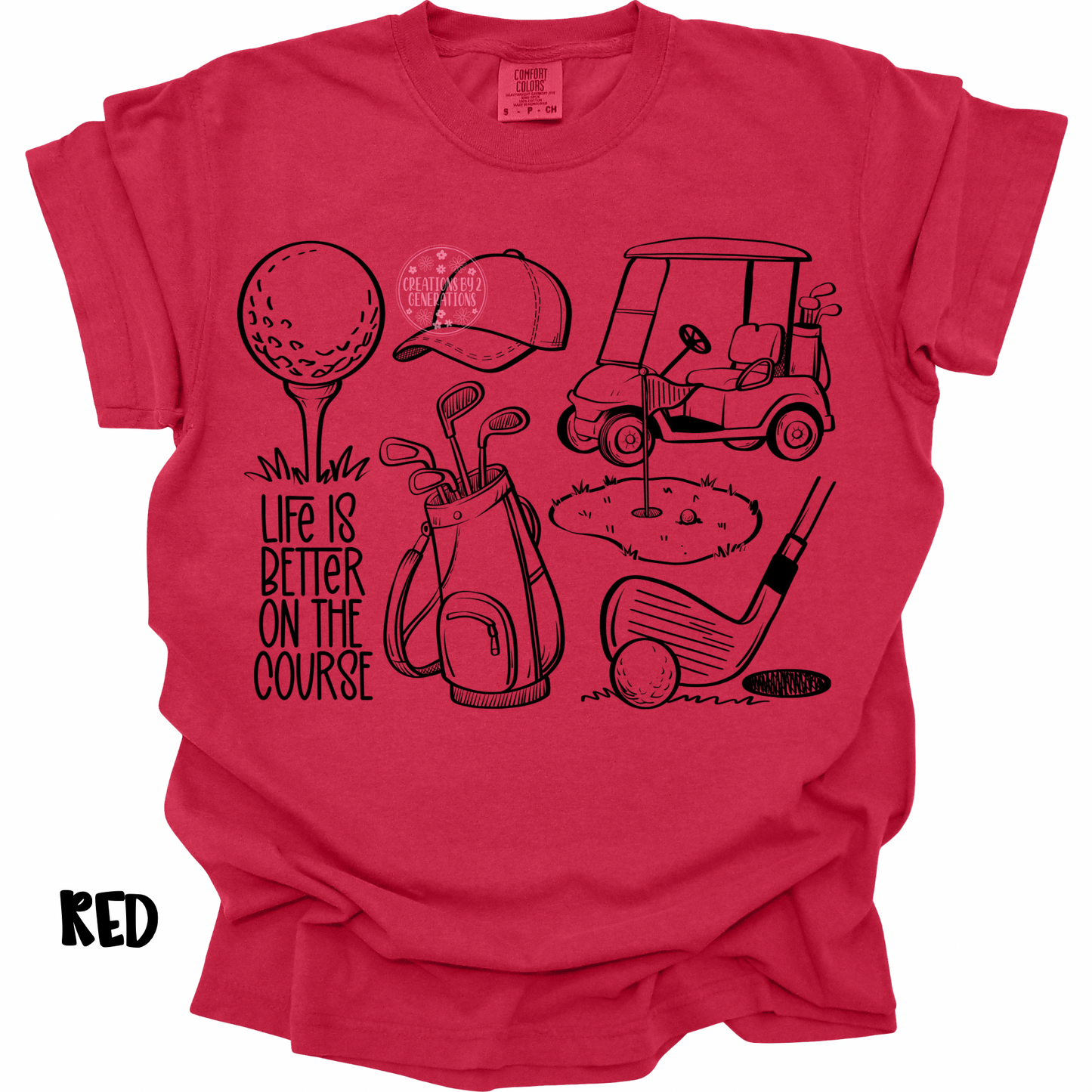 LIFE IS BETTER ON THE COURSE BLACK PREORDER