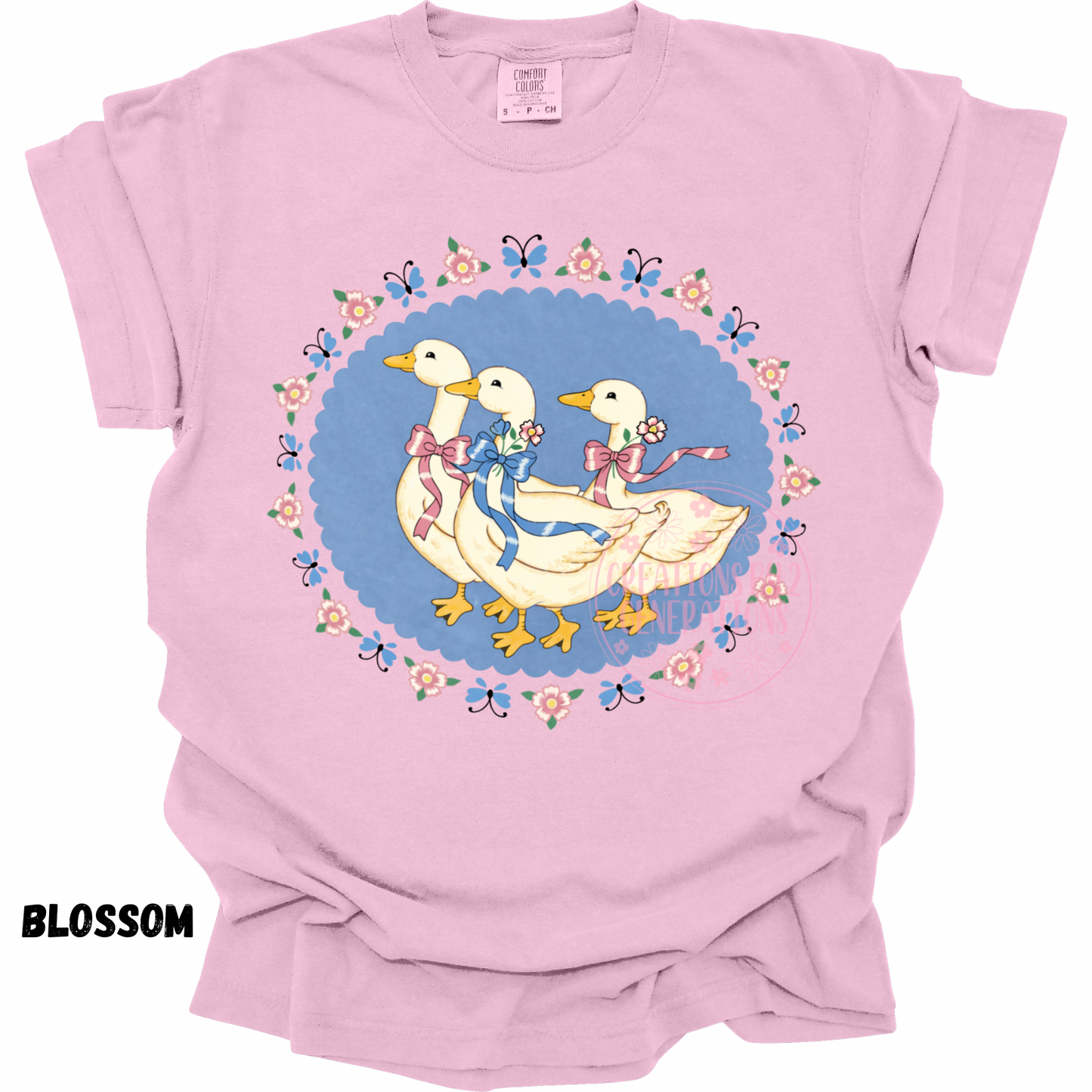 3 GEESE WITH BOWS