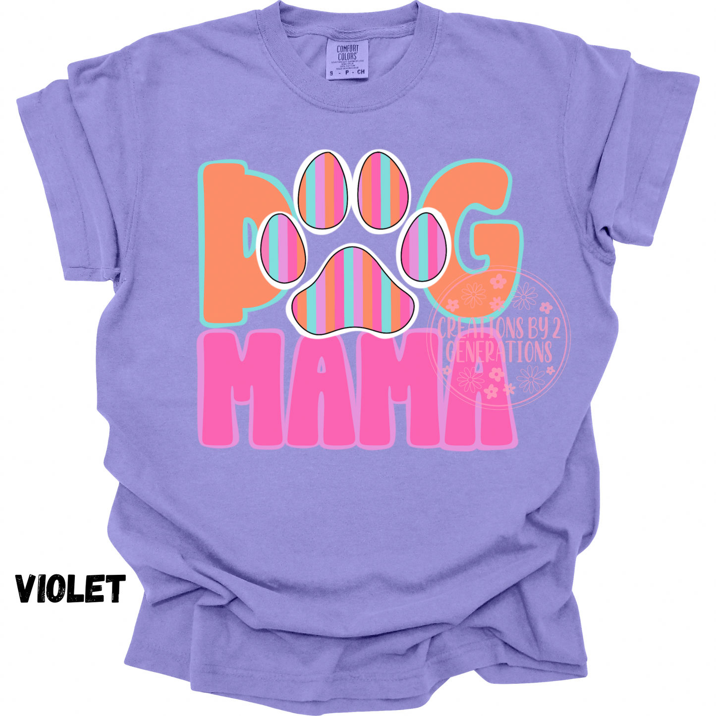 DOG MAMA STRIPED PAW PREORDER