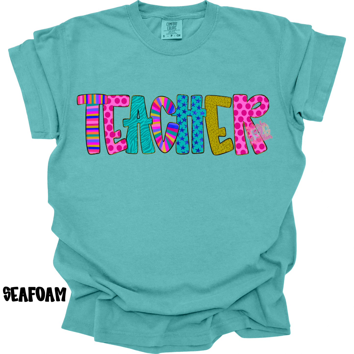 TEACHER COLORFUL PATTERNS PREORDER