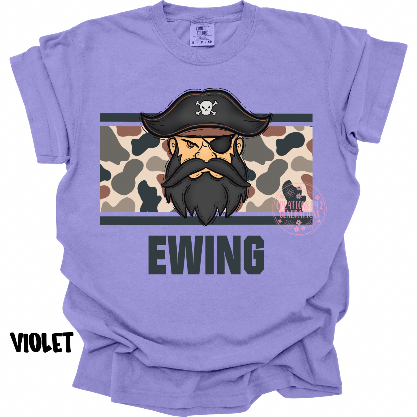 EWING CAMO PIRATE HEAD PREORDER