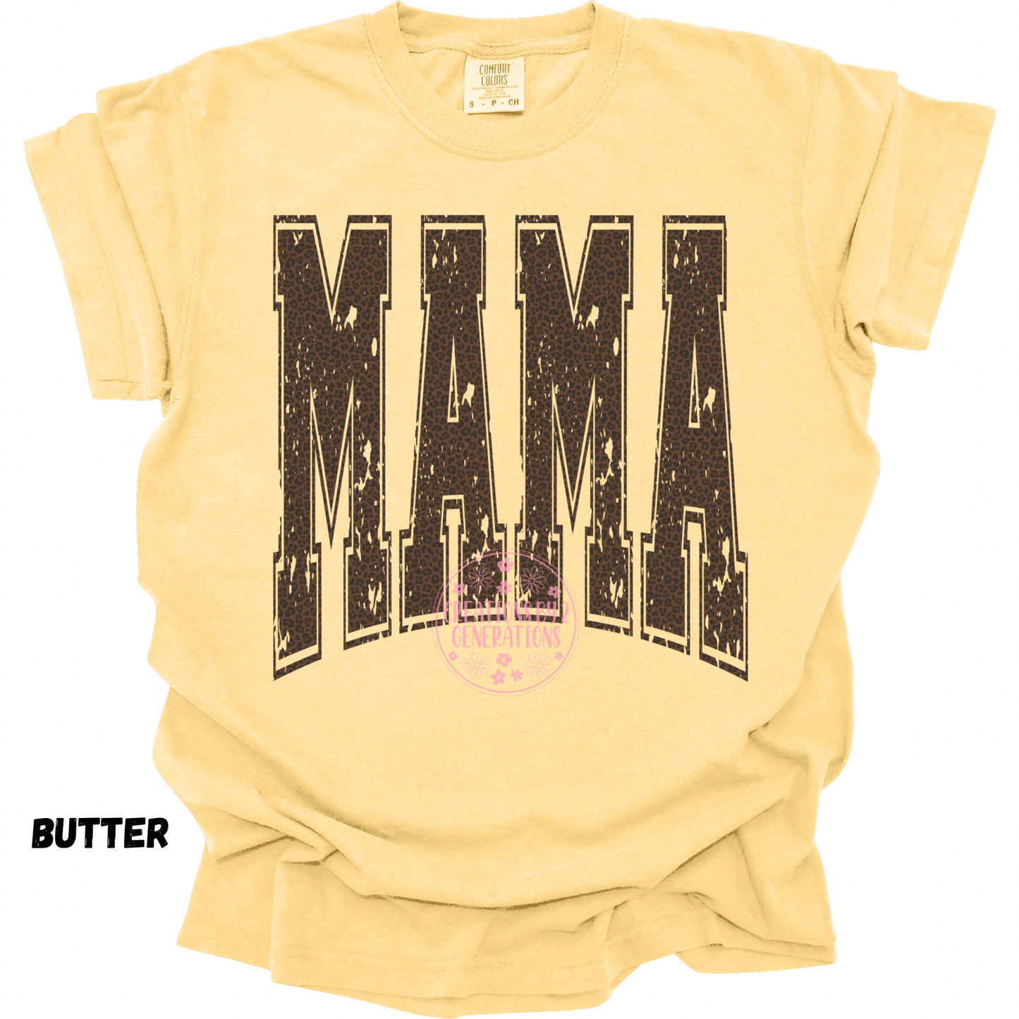 DISTRESSED LEOPARD MAMA PREORDER