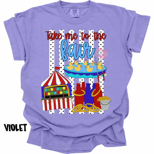 TAKE ME TO THE FAIR WITH STRIPES PREORDER (YOUTH)