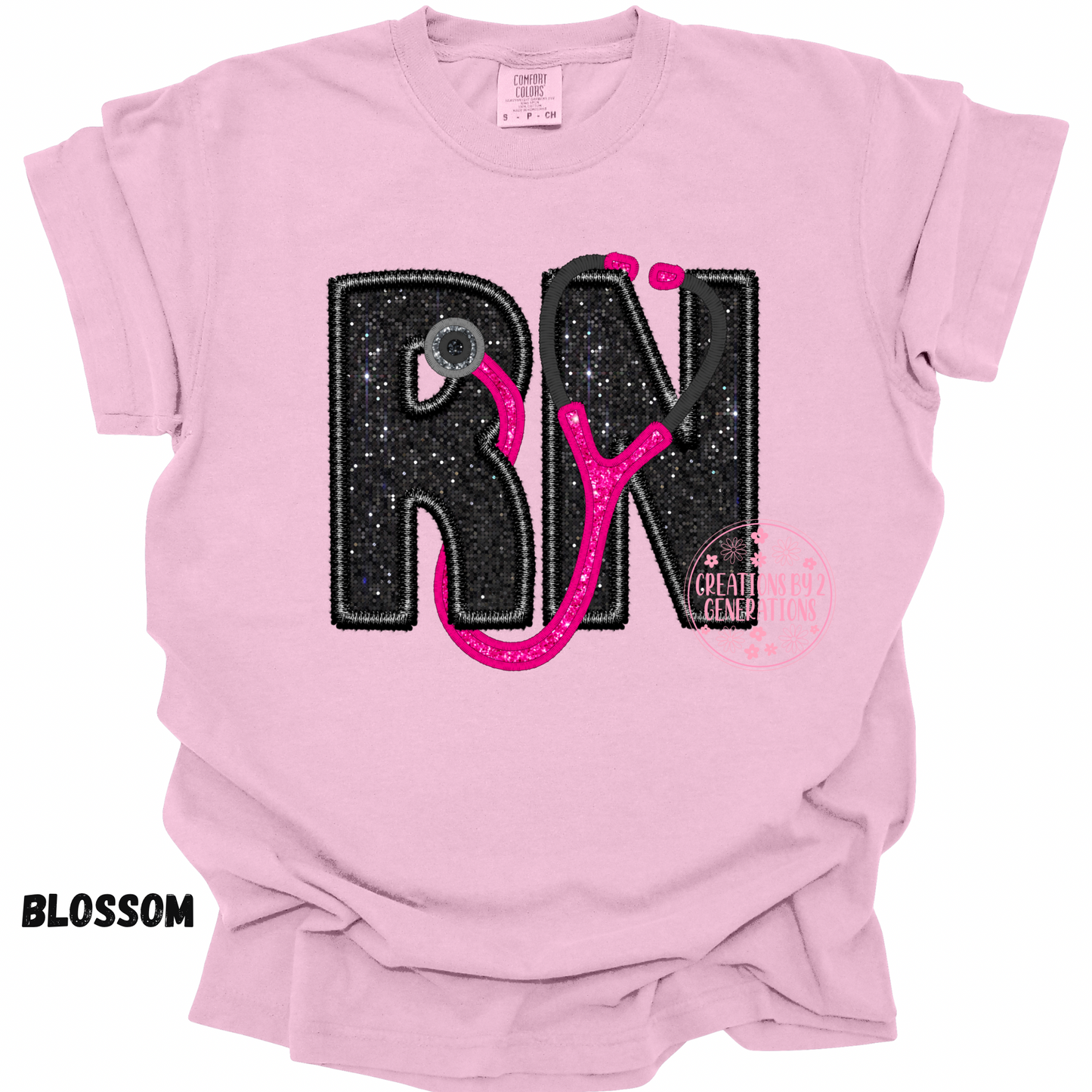 RN FAUX GLITTER EMBROIDERY PREORDER