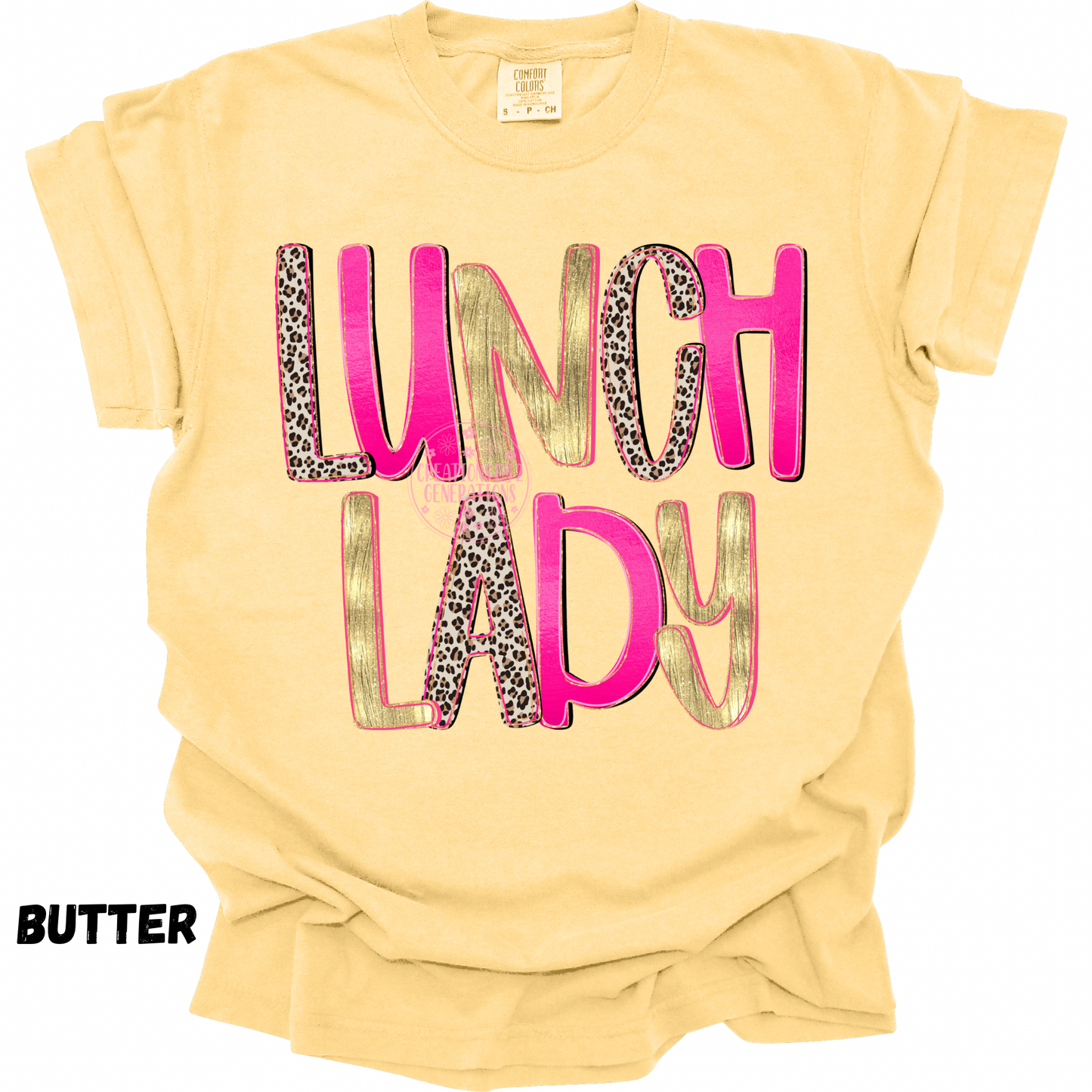 LUNCH LADY PINK LEOPARD PREORDER