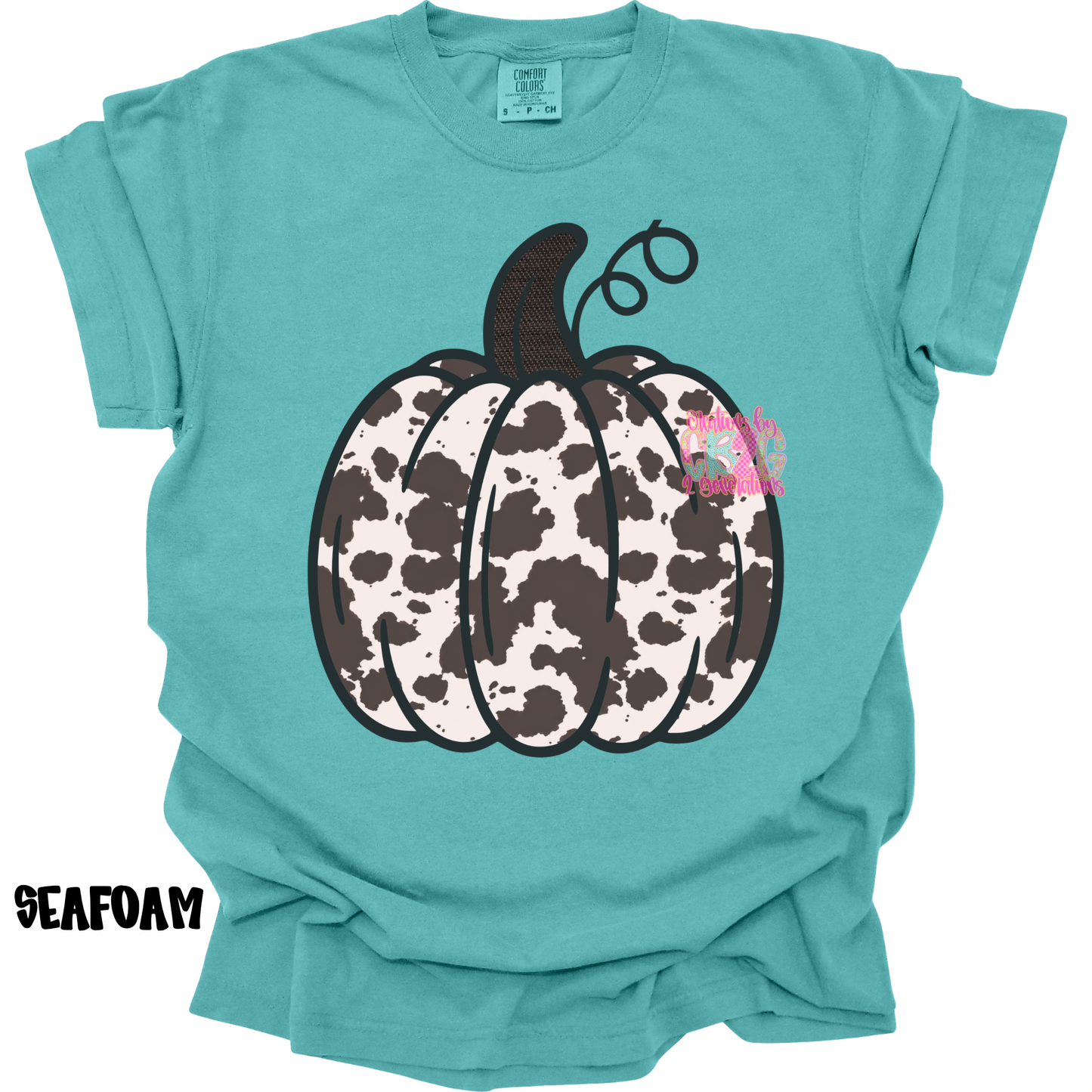 COW PRINT PUMPKIN PREORDER