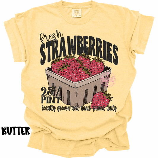 FRESH STRAWBERRIES PREORDER (YOUTH)