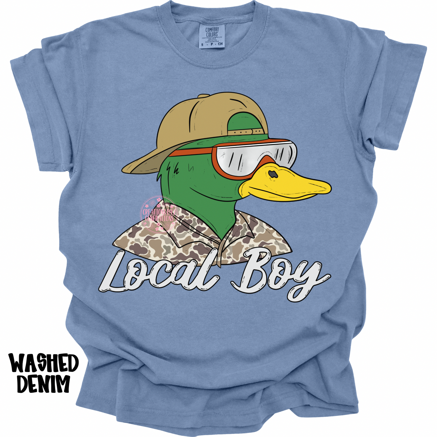 LOCAL BOY CAMO DUCK PREORDER (YOUTH)