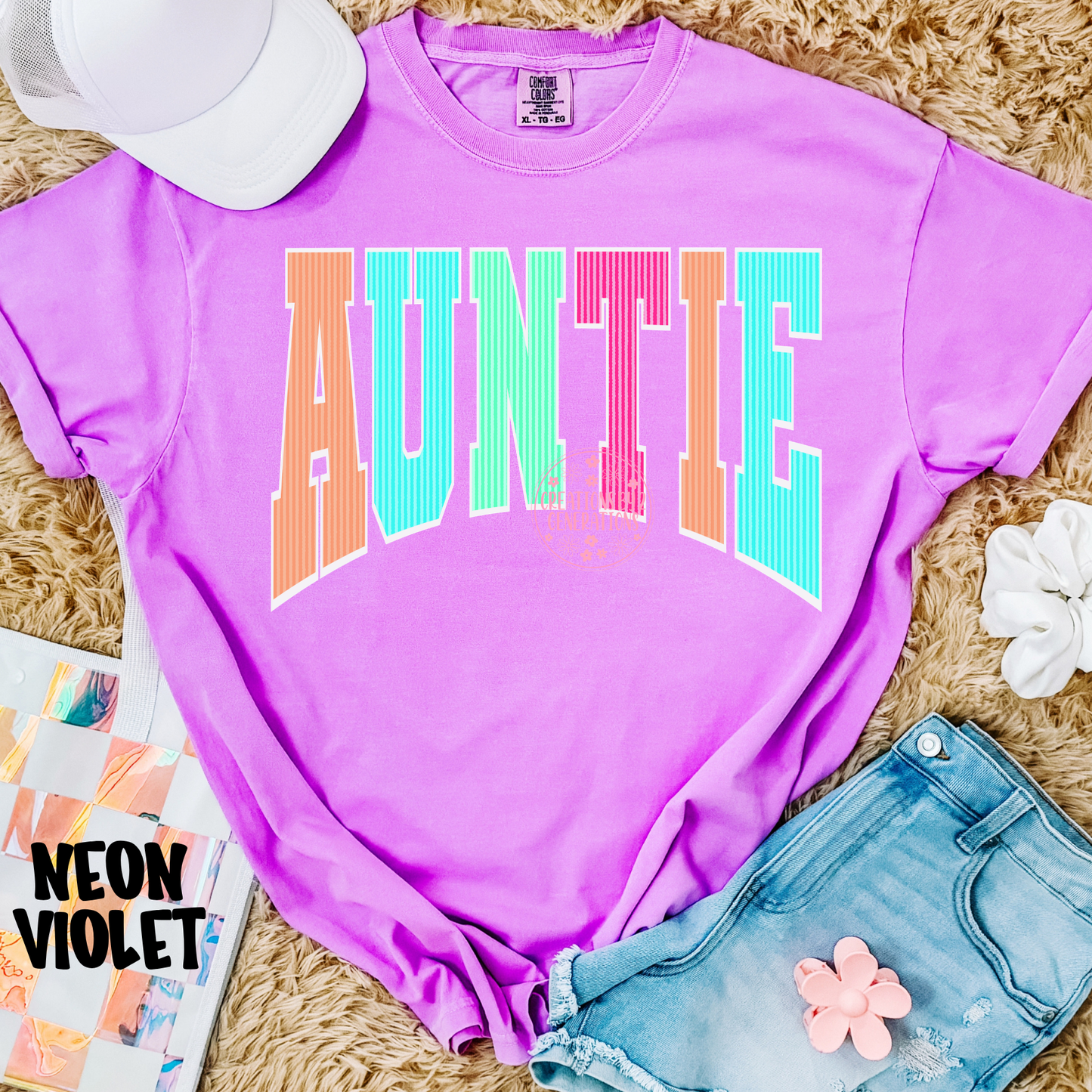 AUNTIE MULTICOLORED VARSITY PREORDER