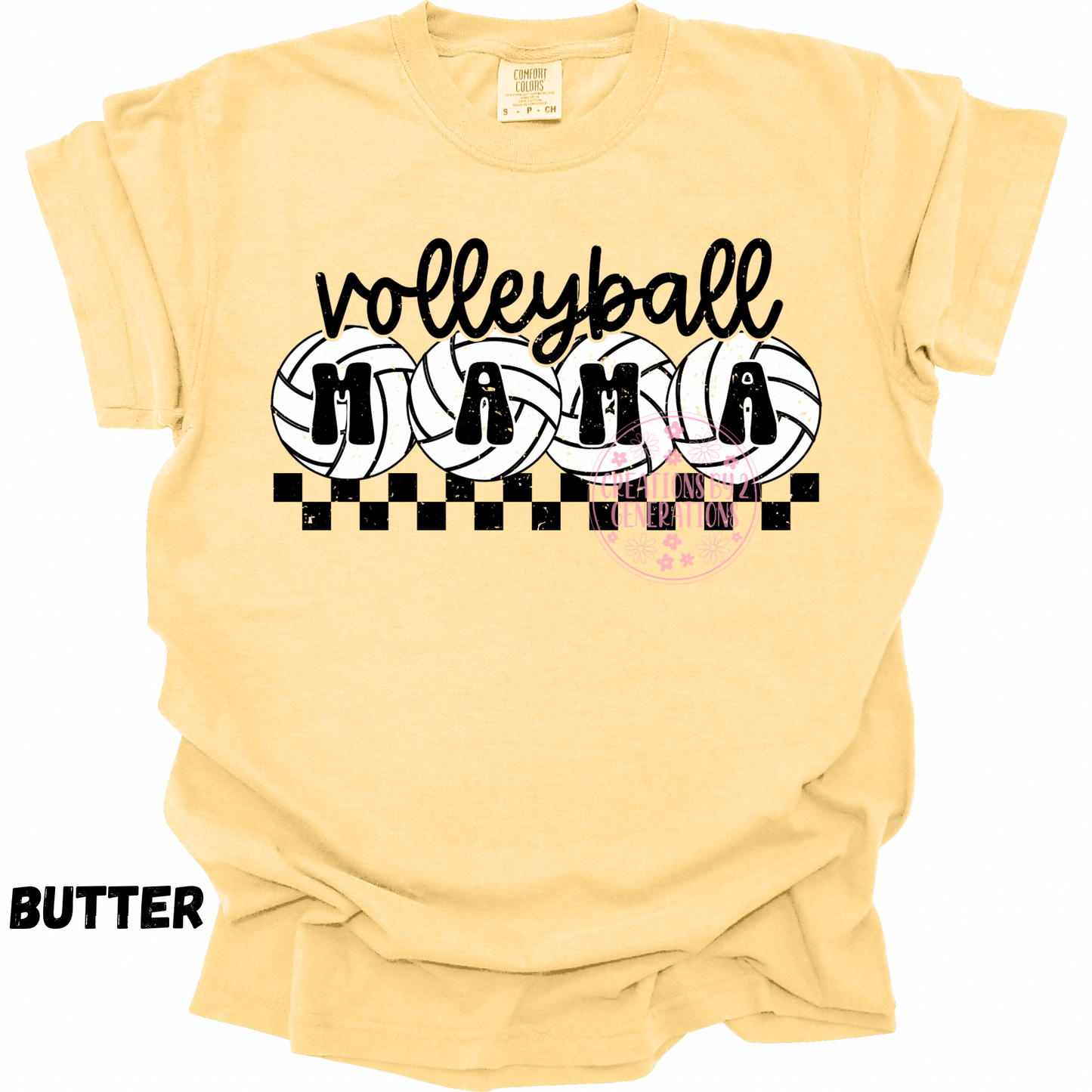 VOLLEYBALL MAMA DISTRESSED PREORDER