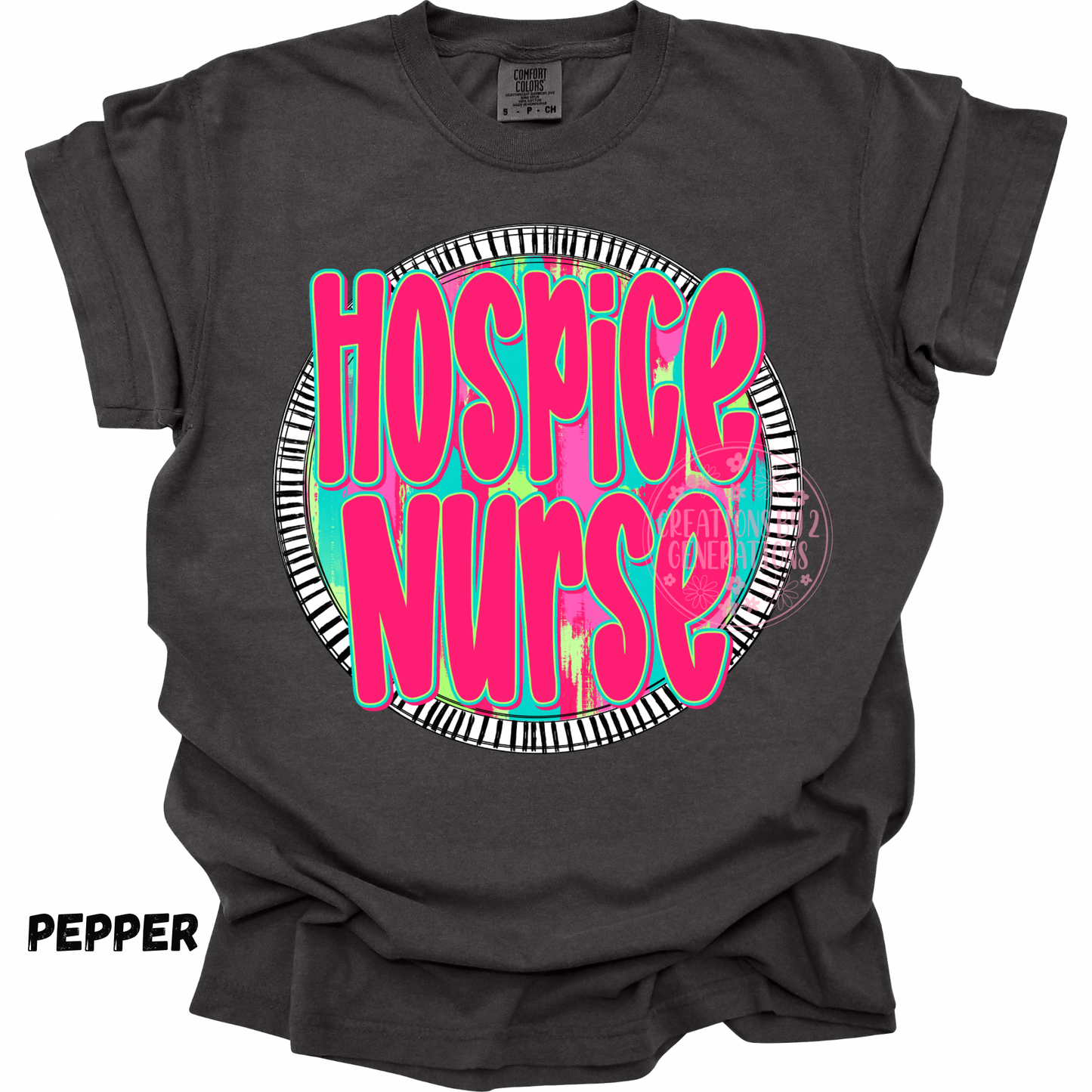HOSPICE NURSE NEON CIRCLE PREORDER