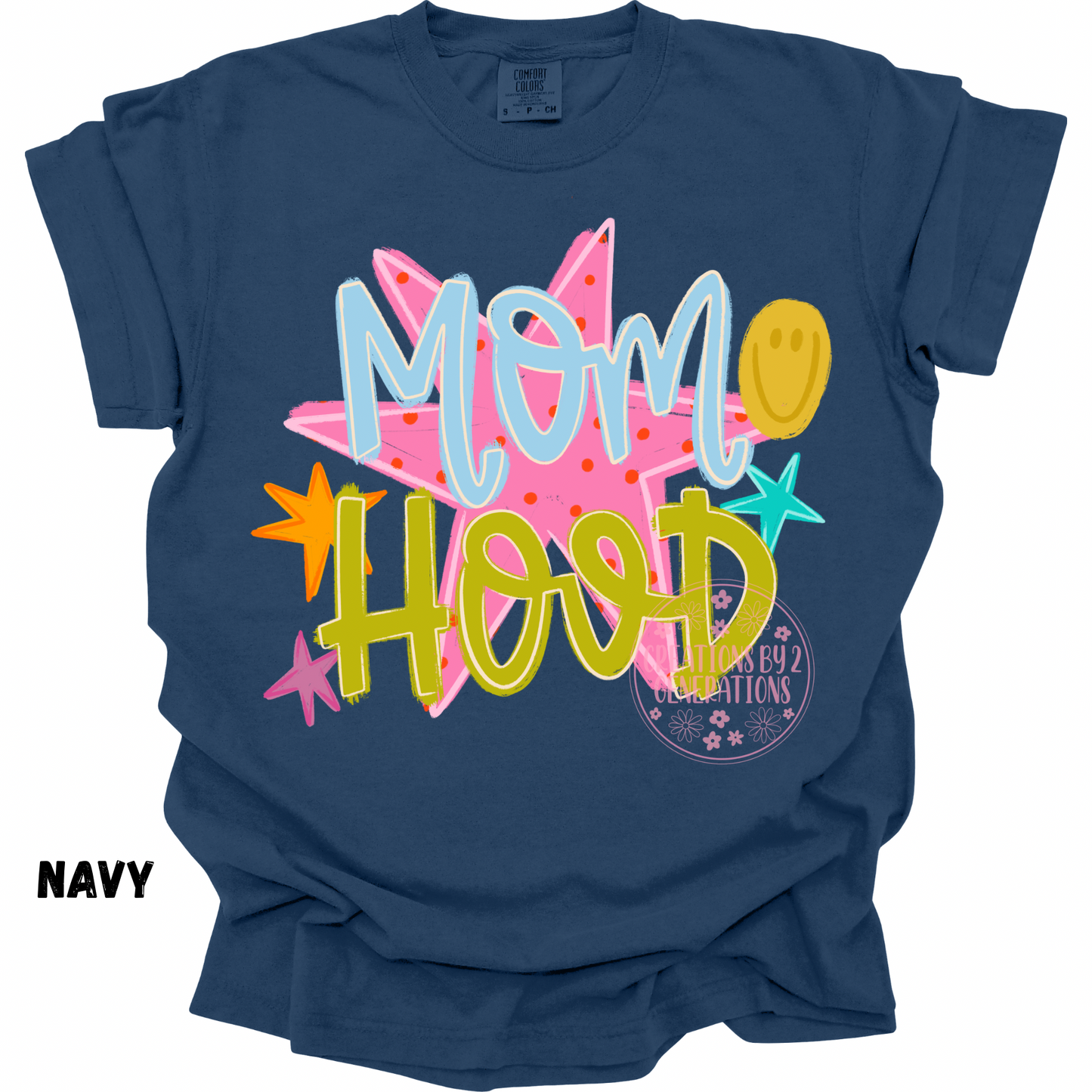MOM HOOD WITH PINK STAR PREORDER