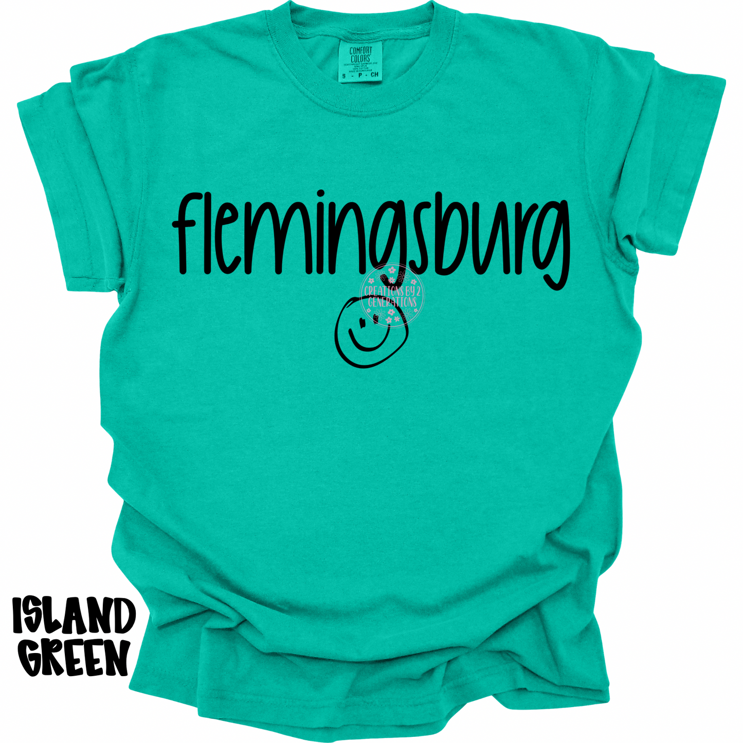 FLEMINGSBURG WITH SMILEY FACE BLACK PREORDER