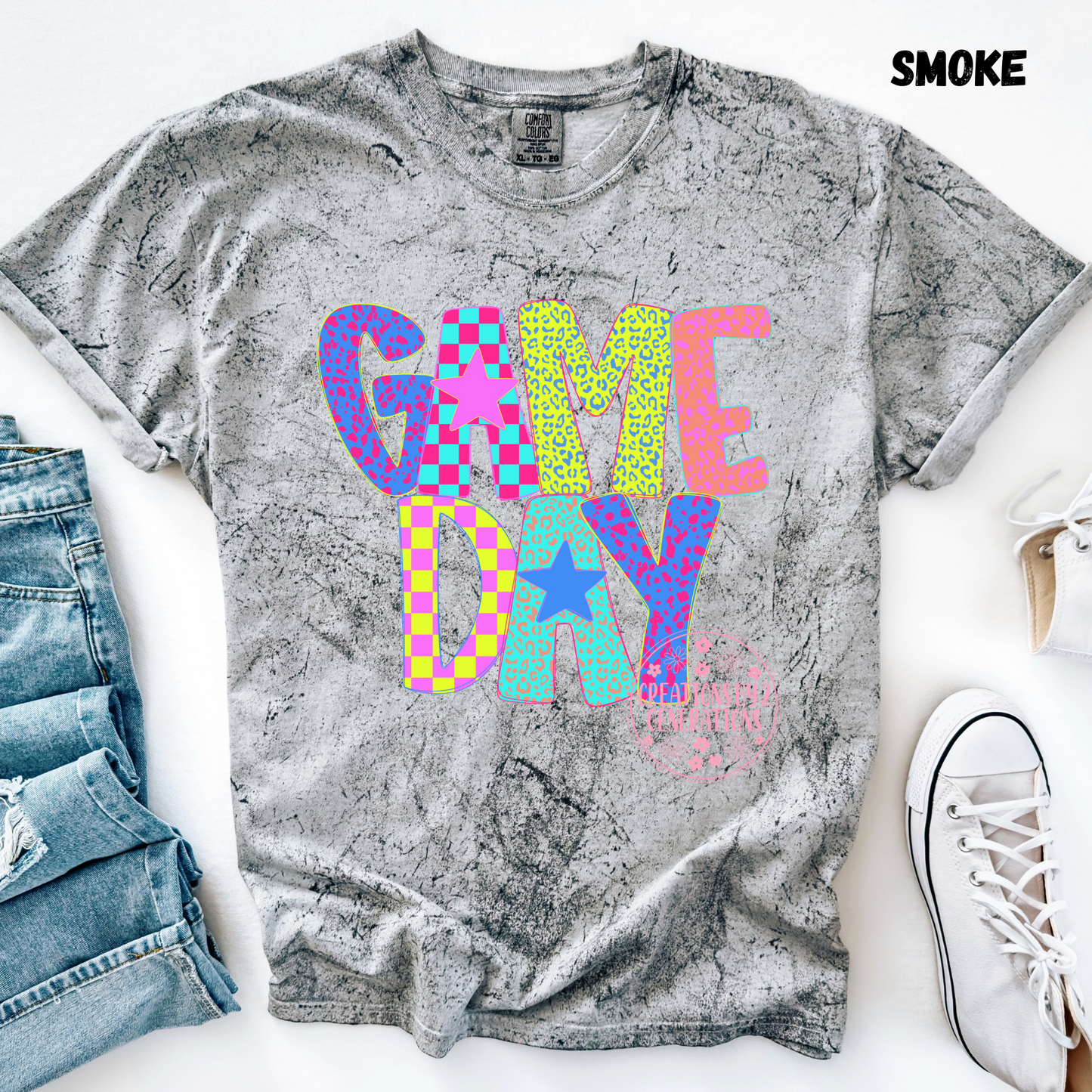 GAME DAY COLORFUL PNG