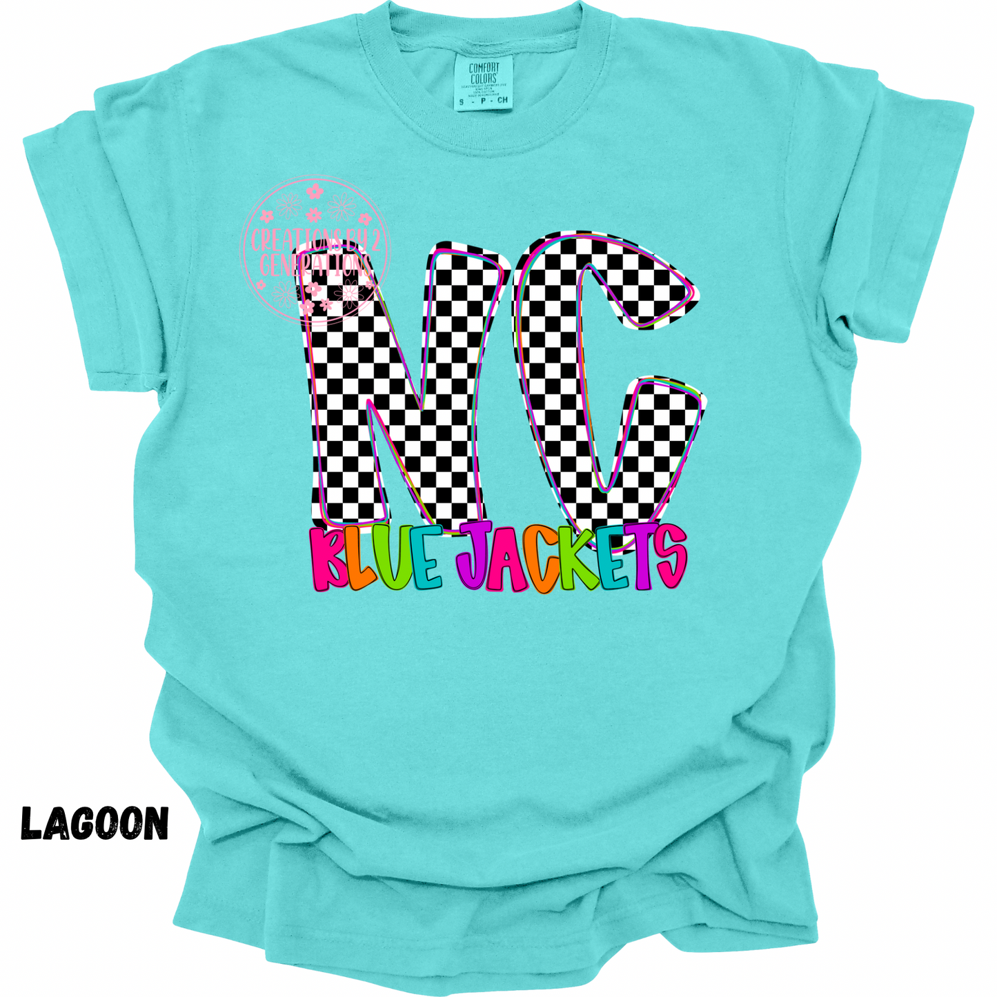 NC BLUE JACKETS COLORFUL & CHECKERED PREORDER