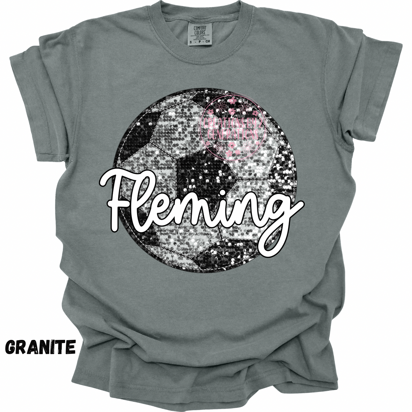 FLEMING SOCCER FAUX SEQUINS PREORDER