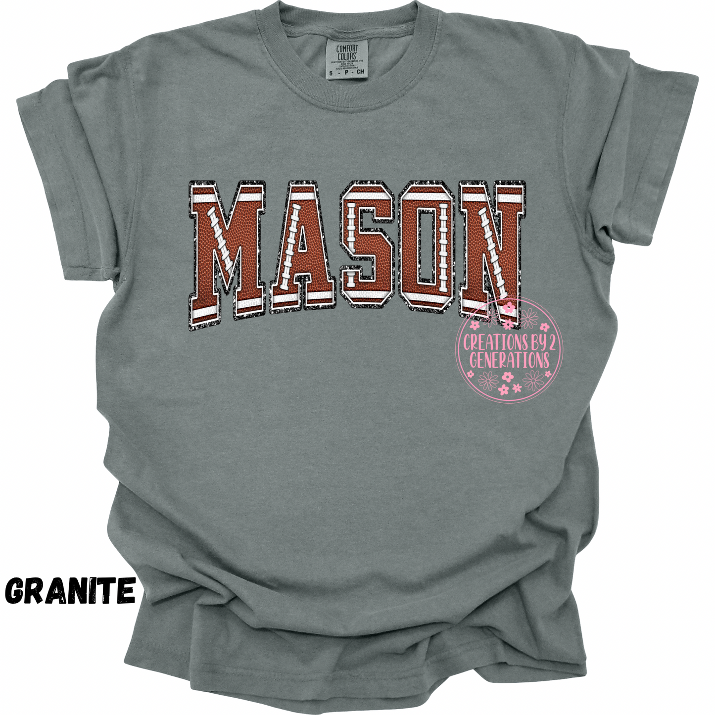 MASON FOOTBALL LETTERS PREORDER