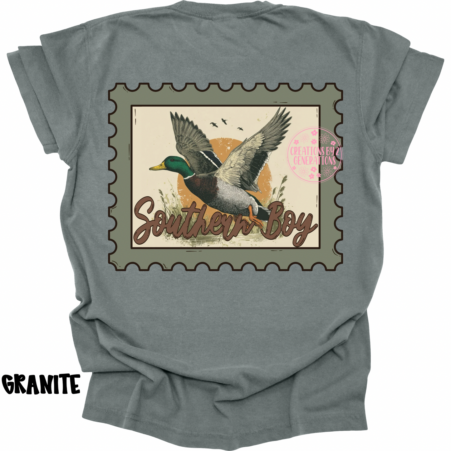 SOUTHERN BOY DUCK WITH FRONT POCKET DESIGN PREORDER (YOUTH)