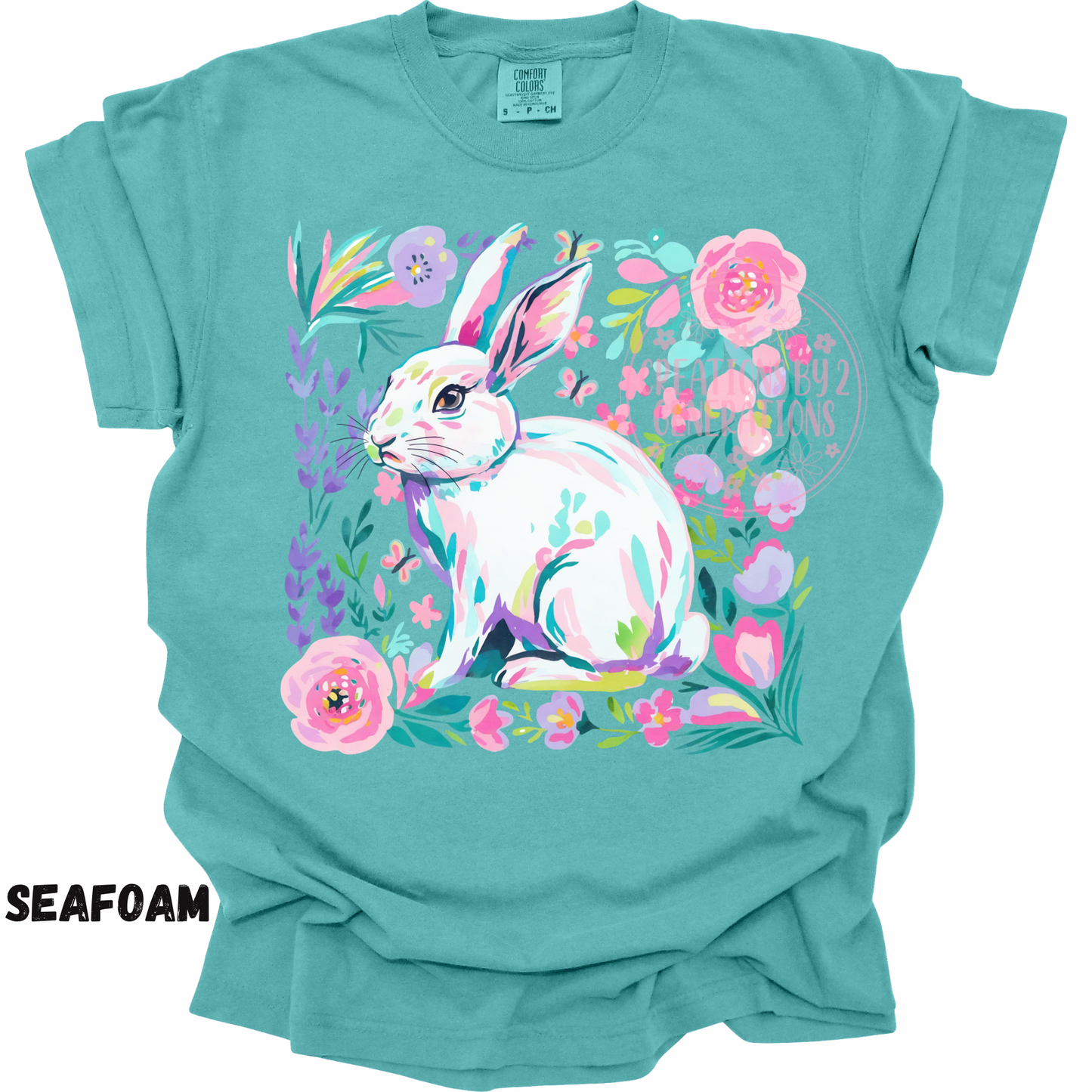 BUNNY WITH FLOWERS PREORDER