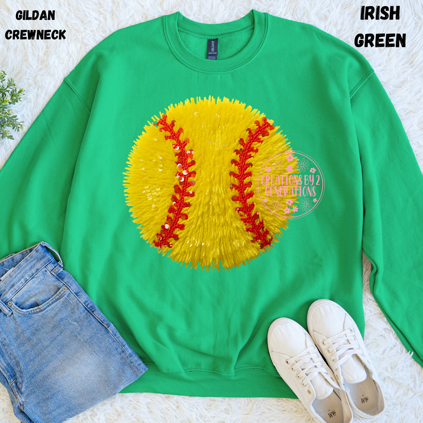 FAUX TEXTURED SOFTBALL PREORDER