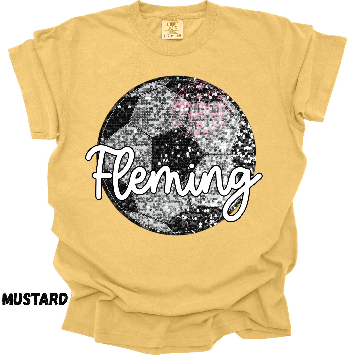 FLEMING SOCCER FAUX SEQUINS PREORDER