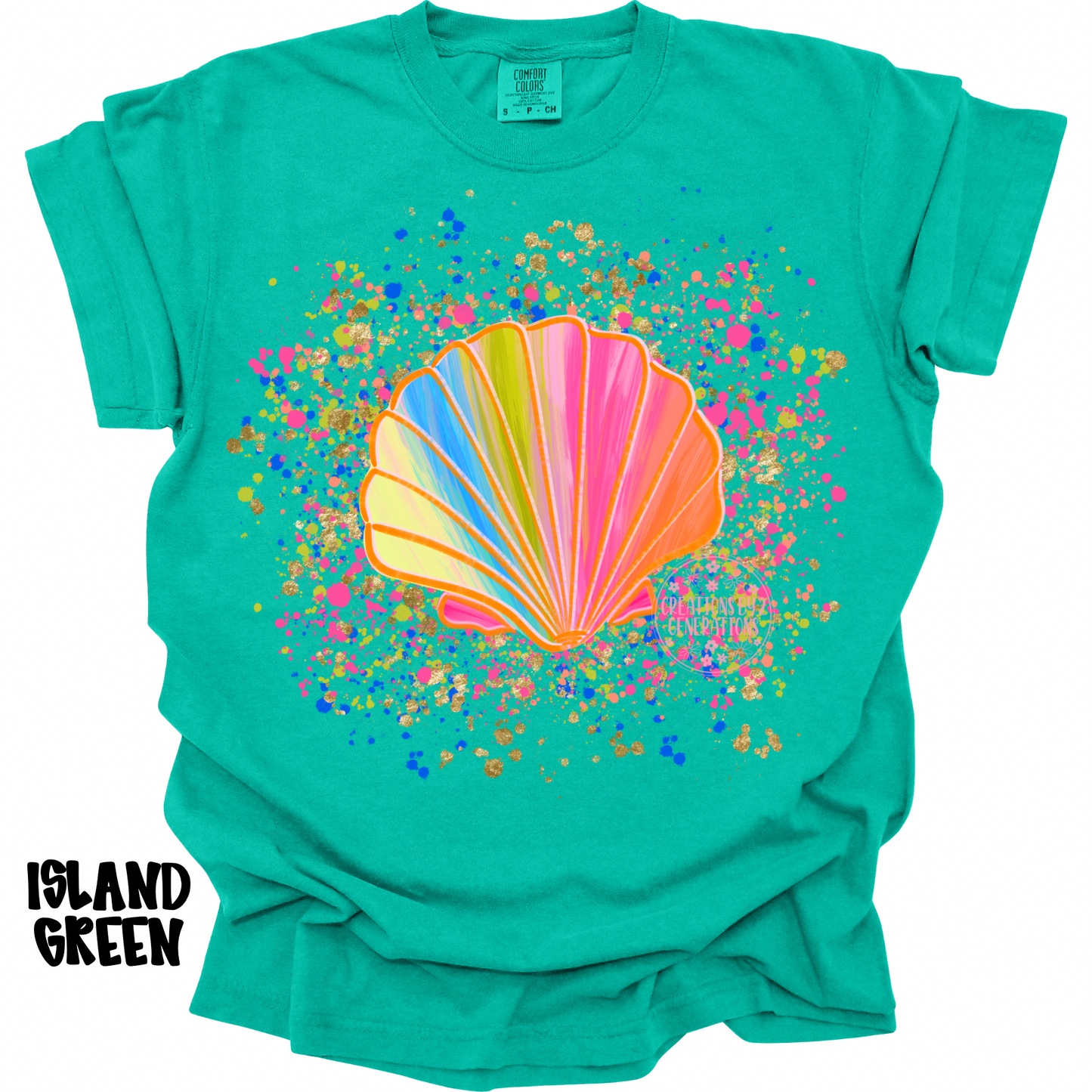 SEASHELL COLORFUL SPLATTER PREORDER
