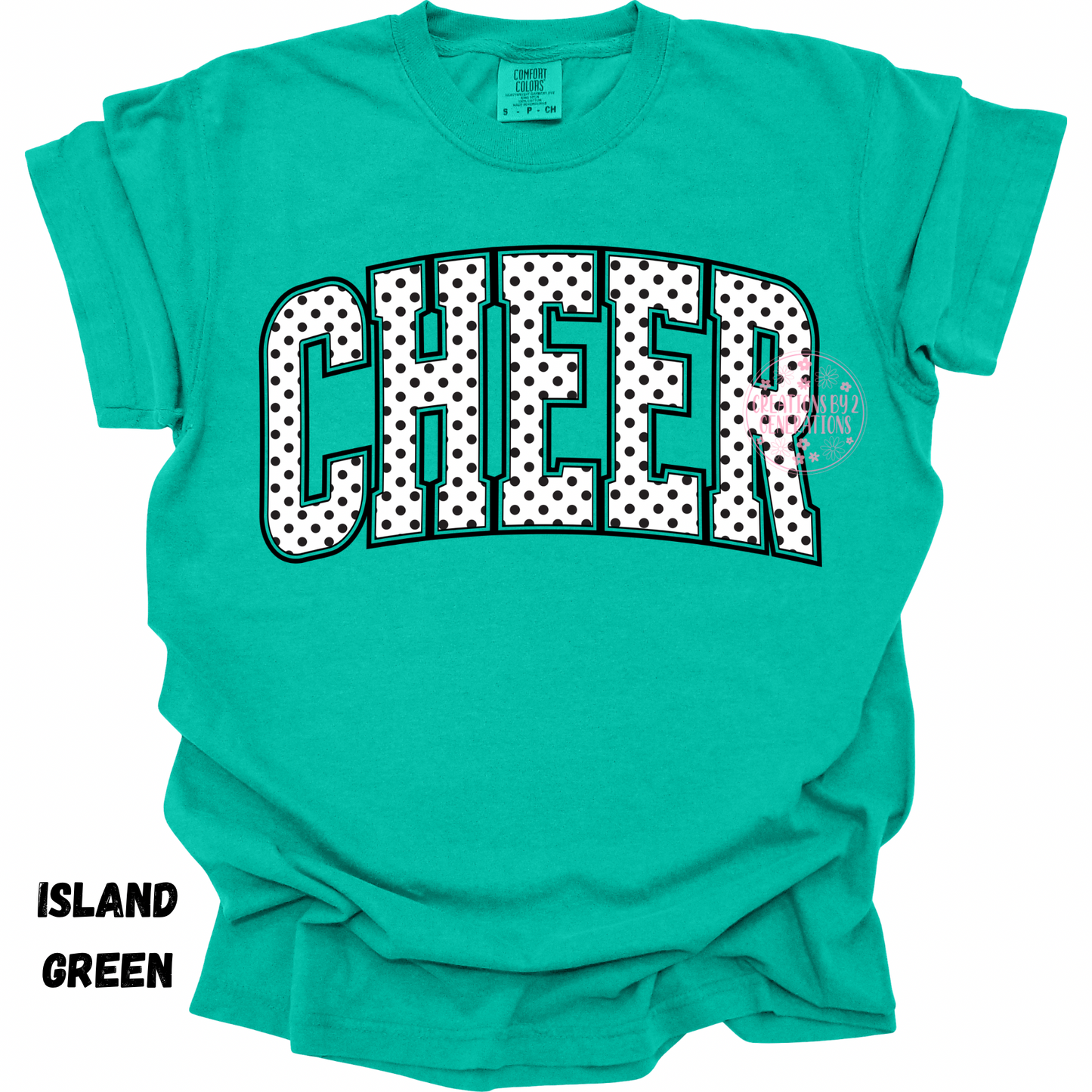 CHEER WHITE WITH BLACK DOTS PREORDER